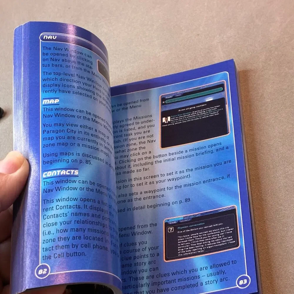 City of Heroes PC Game Manual Original NCSoft Cryptic Studios MMO Guide